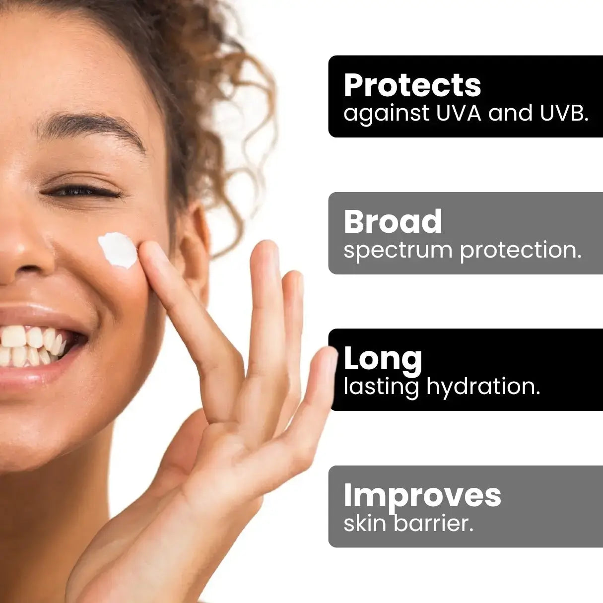 Hydrating Glow SPF50+ Sunscreen - WHITE SLATE