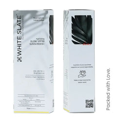 Hydrating Glow SPF50+ Sunscreen - WHITE SLATE