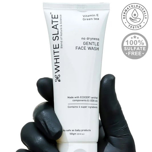 No Dryness Gentle Face Wash - WHITE SLATE