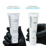 Cleanse + Protect Combo: Vitamin E Gentle Face Wash & Glow SPF50 Sunscreen