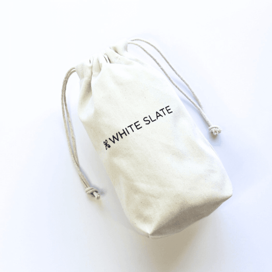 Jute Travel Pouch With Drawstring