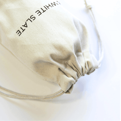 Jute Travel Pouch With Drawstring
