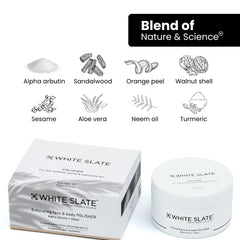 Exfoliating Face & Body Polisher - WHITE SLATE