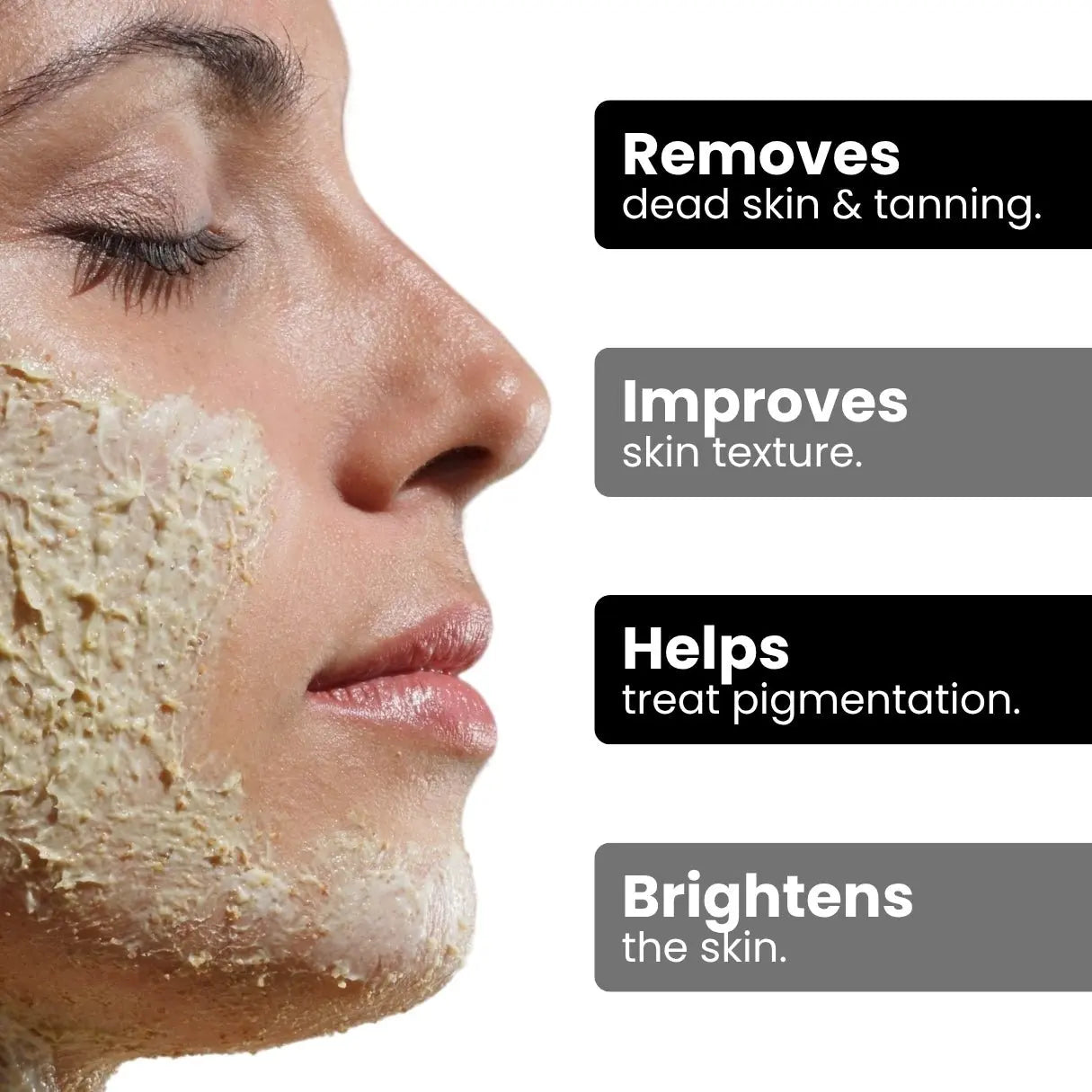 Exfoliating Face & Body Polisher - WHITE SLATE