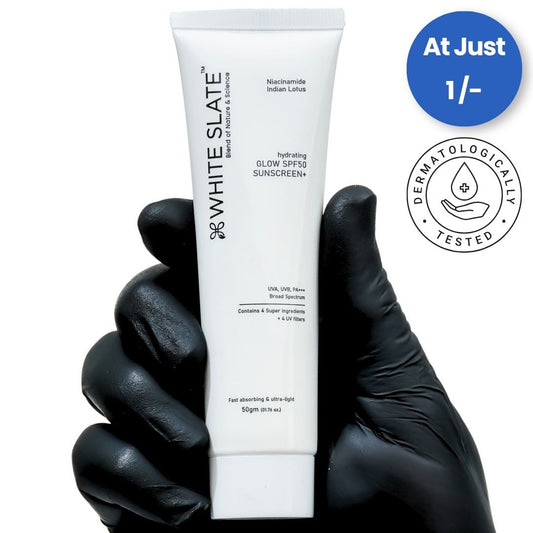 Hydrating Glow SPF50+ Sunscreen: Sunscreen with Niacinamide