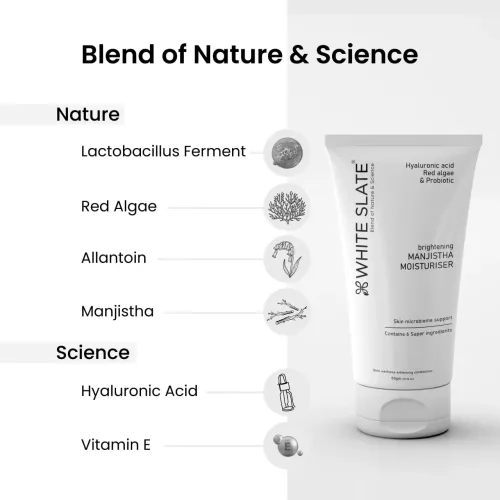 Moisturizer for face with a blend of nature and science